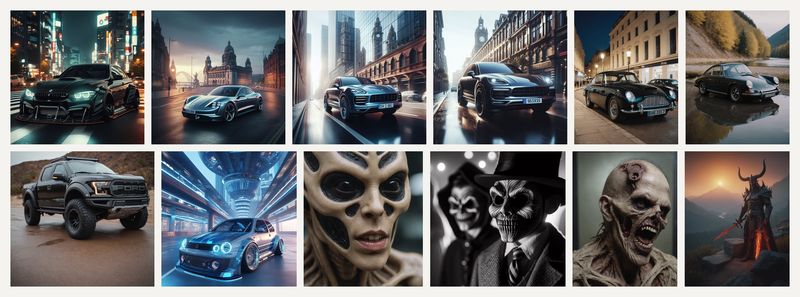 AI imagery. Cinematic stills with film-style lighting, shallow depth of field and grain, finished in Photoshop.